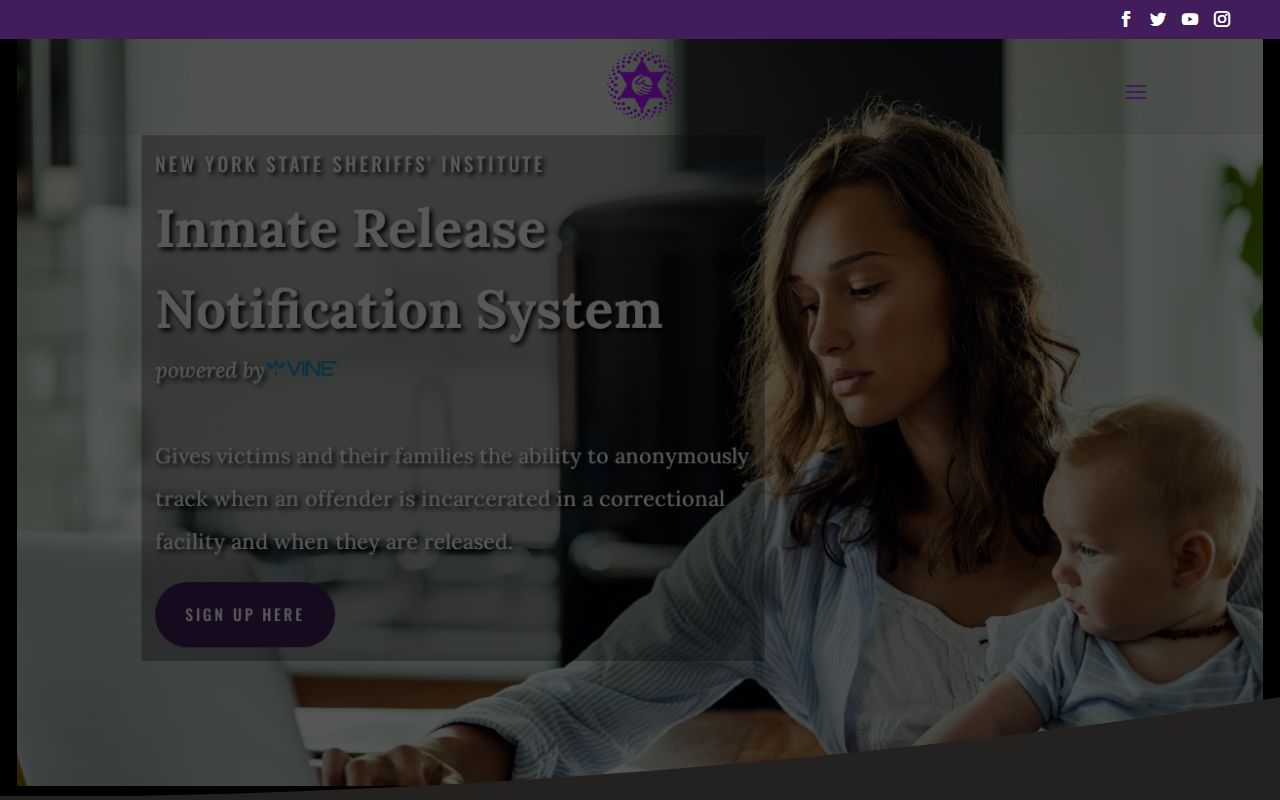 Release notification behavior for Cook County VINELink alerts